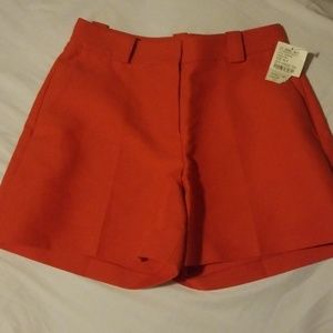 Jill Sander Navy Hight waisted shorts.